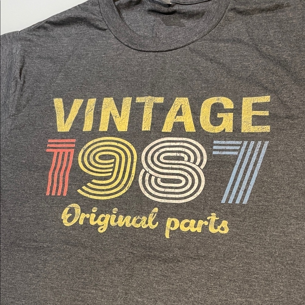 *NEW* Vintage 1987 Original Parts Graphic T-Shirt - Picture 4 of 5